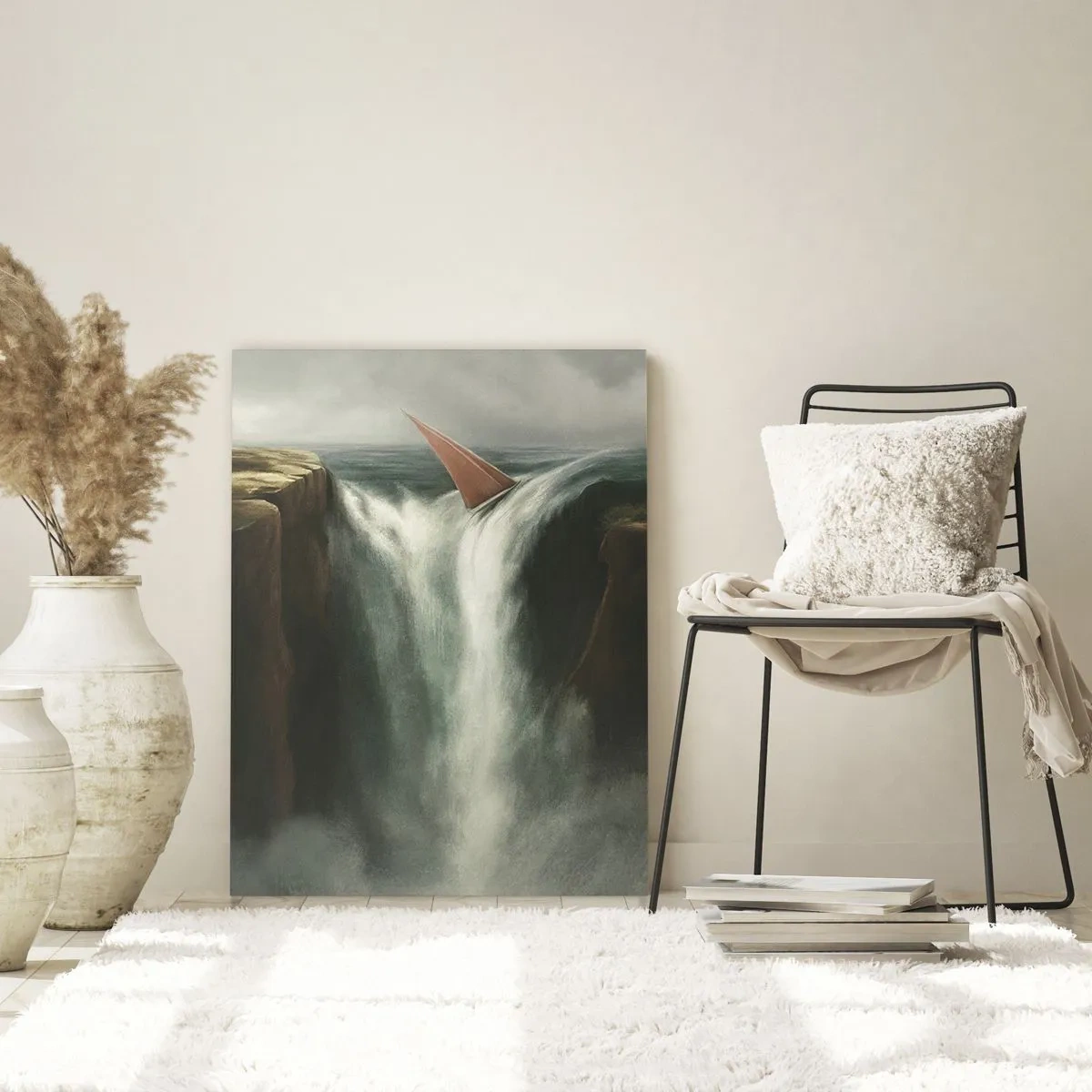 Üveg kép - Az élet óvatossága - 70x100 cm