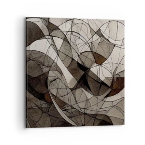 Vászonkép - A föld színeinek keringése - 70x70 cm