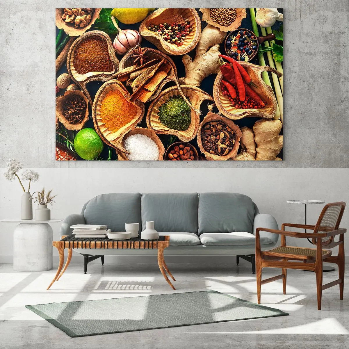 Üveg kép - Vigyél, amit akarsz - 100x70 cm