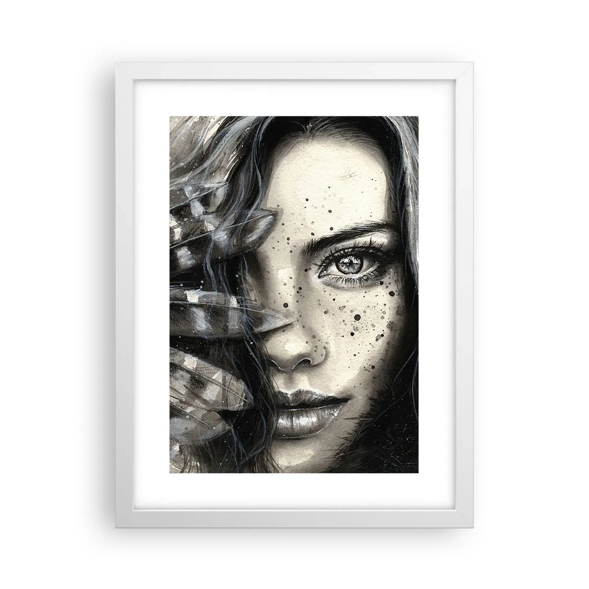 Poszter fekete keretben - Vad gyönyör - 30x40 cm