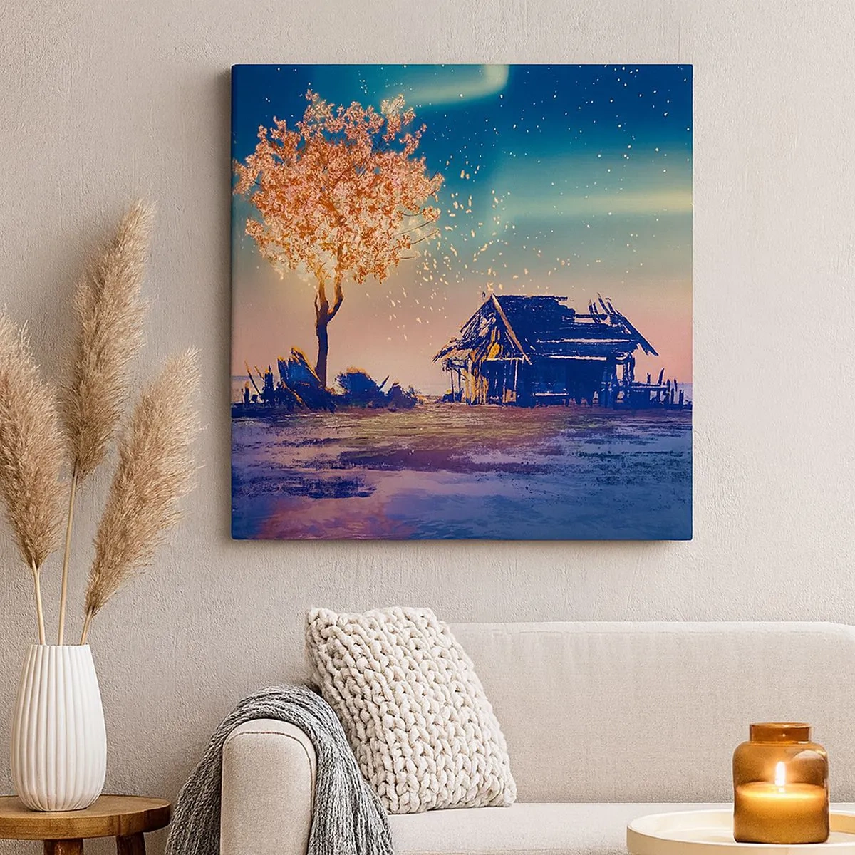 Vászonkép - A természet nem múlik el - 30x30 cm