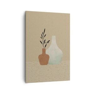 Vászonkép - Váza és annak ideája - 70x100 cm