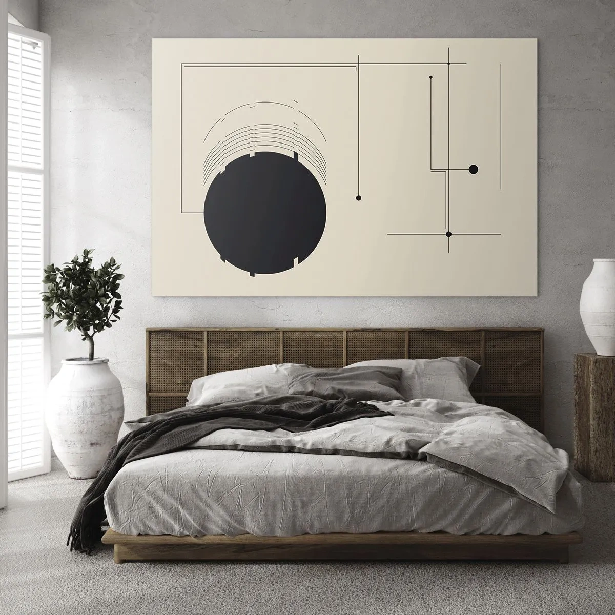 Üveg kép - Ruganyos és dinamikus kompozíció - 120x80 cm