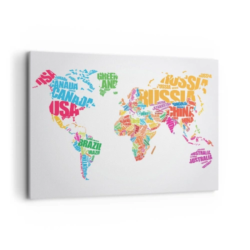 Vászonkép - Mindannyiukat megszeretném ismerni - 100x70 cm