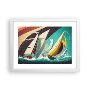 Poszter fekete keretben - Közelről és személyesen az elemekkel - 40x30 cm