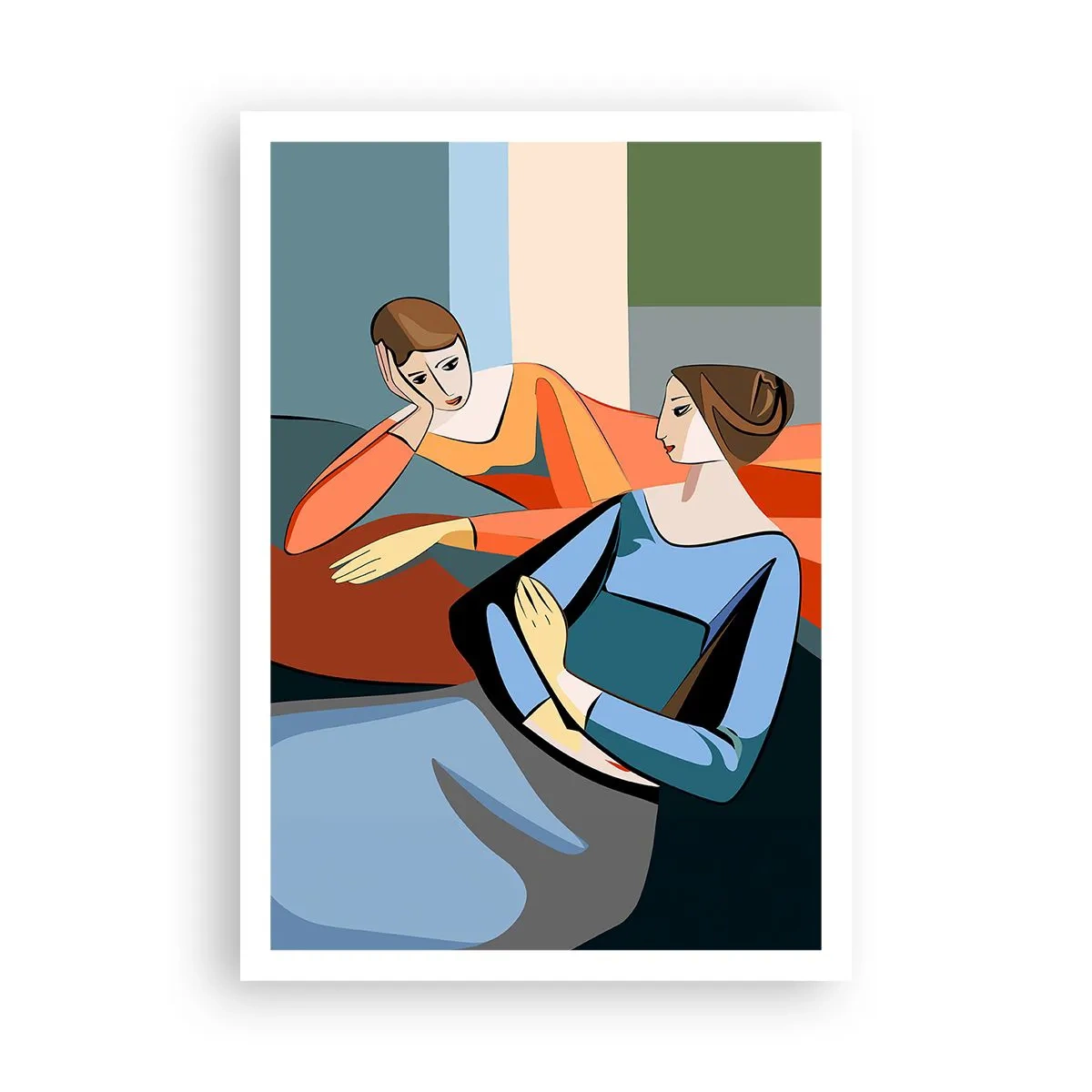 Poszter - A bizalmak pillanata - 70x100 cm