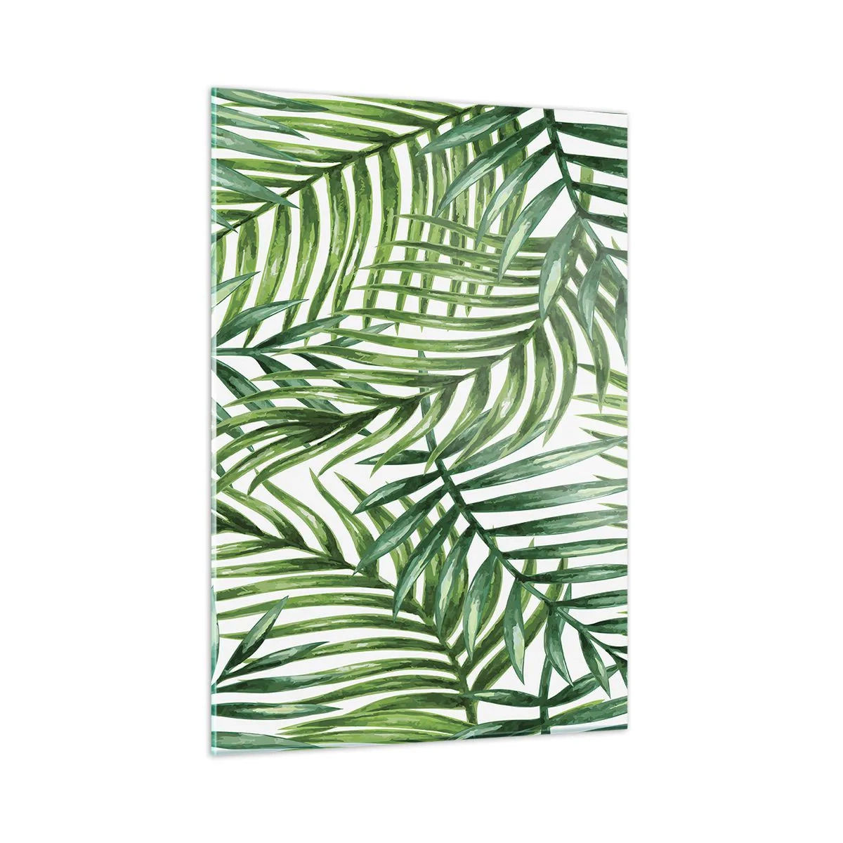 Üveg kép - A zöld lombkorona alatt - 50x70 cm