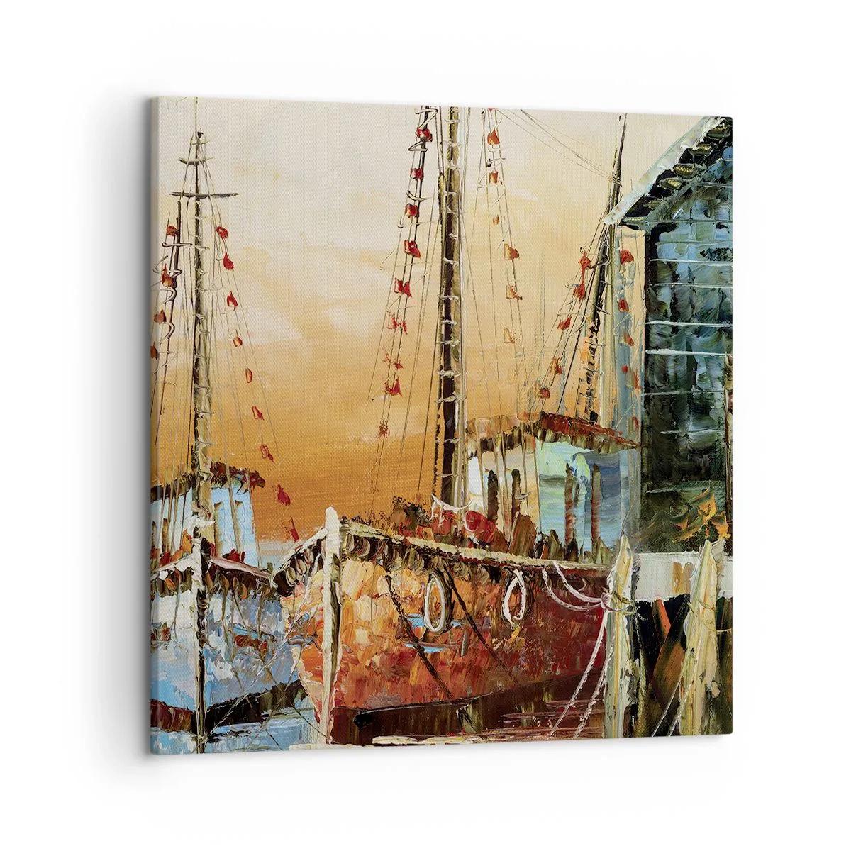 Vászonkép - Nyugodt visszatérés - 50x50 cm