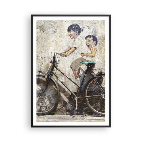 Poszter fehér keretben - Igaz, vagy hamis? - 70x100 cm