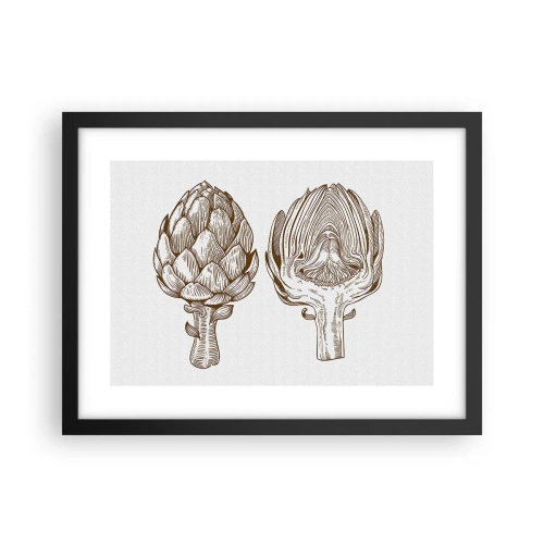 Poszter fehér keretben - Anatómia lecke - 40x30 cm