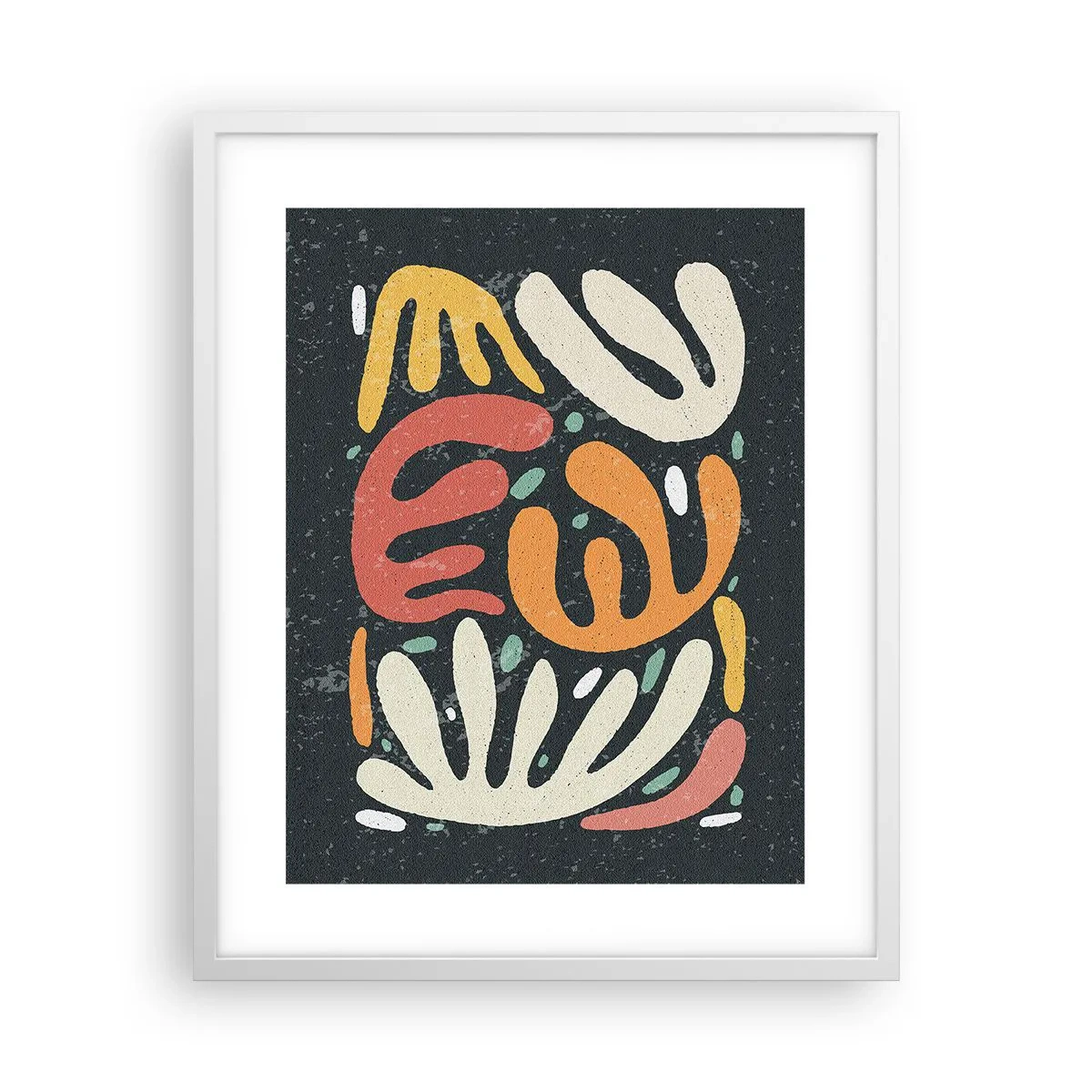 Poszter fekete keretben - Kompozíció - mindjárt elkaplak - 40x50 cm