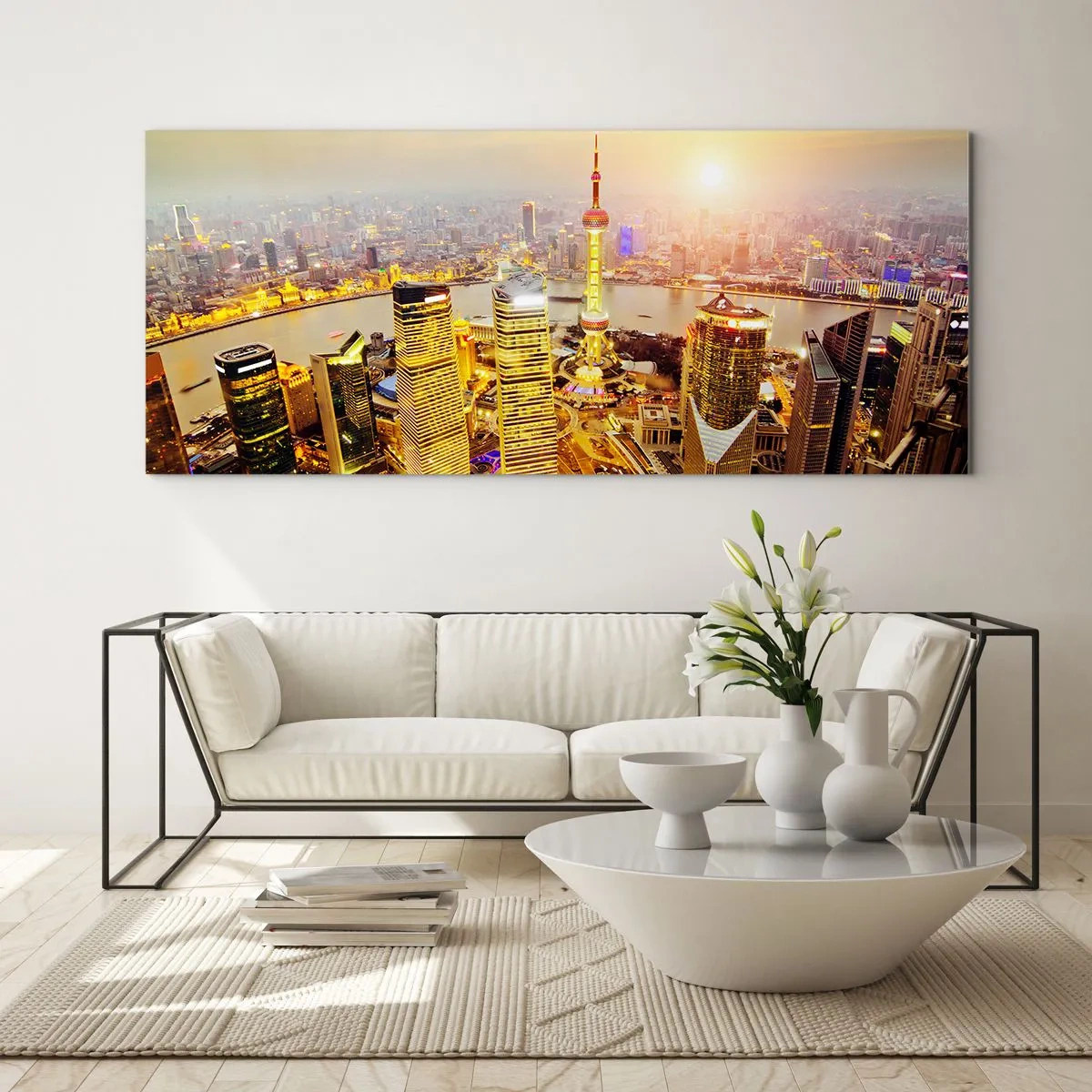 Üveg kép - Ázsiai álom - 160x50 cm