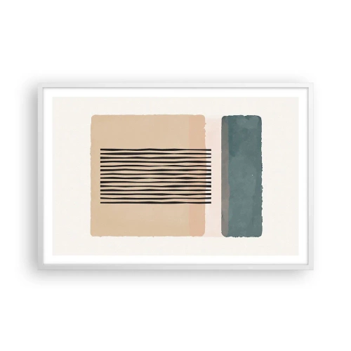 Poszter fekete keretben - Minden rendben - 91x61 cm