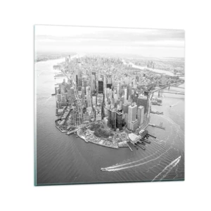 Üveg kép - Hogy ne szeretném? - 50x50 cm