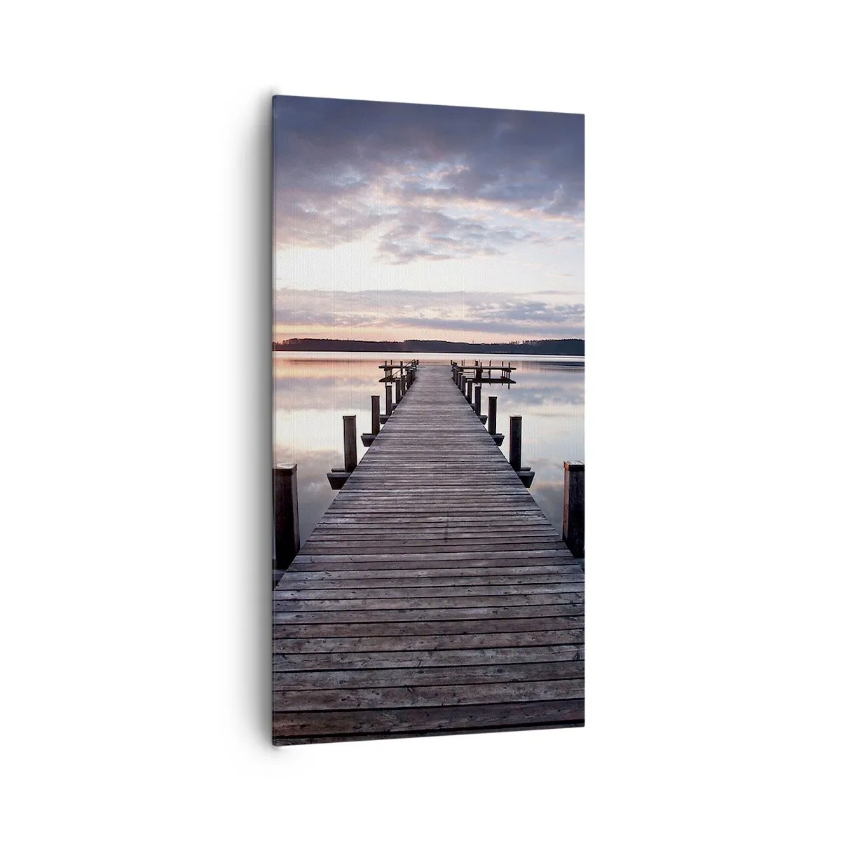 Vászonkép - Csendes határ a nappal és az éjszaka között - 65x120 cm