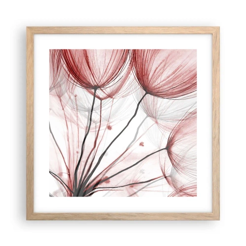 Poszter világos tölgy keretben - Felszállás előtt - 40x40 cm