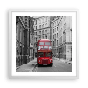 Poszter fekete keretben - A mindennapi életnek nem kell szürkének lennie - 50x50 cm