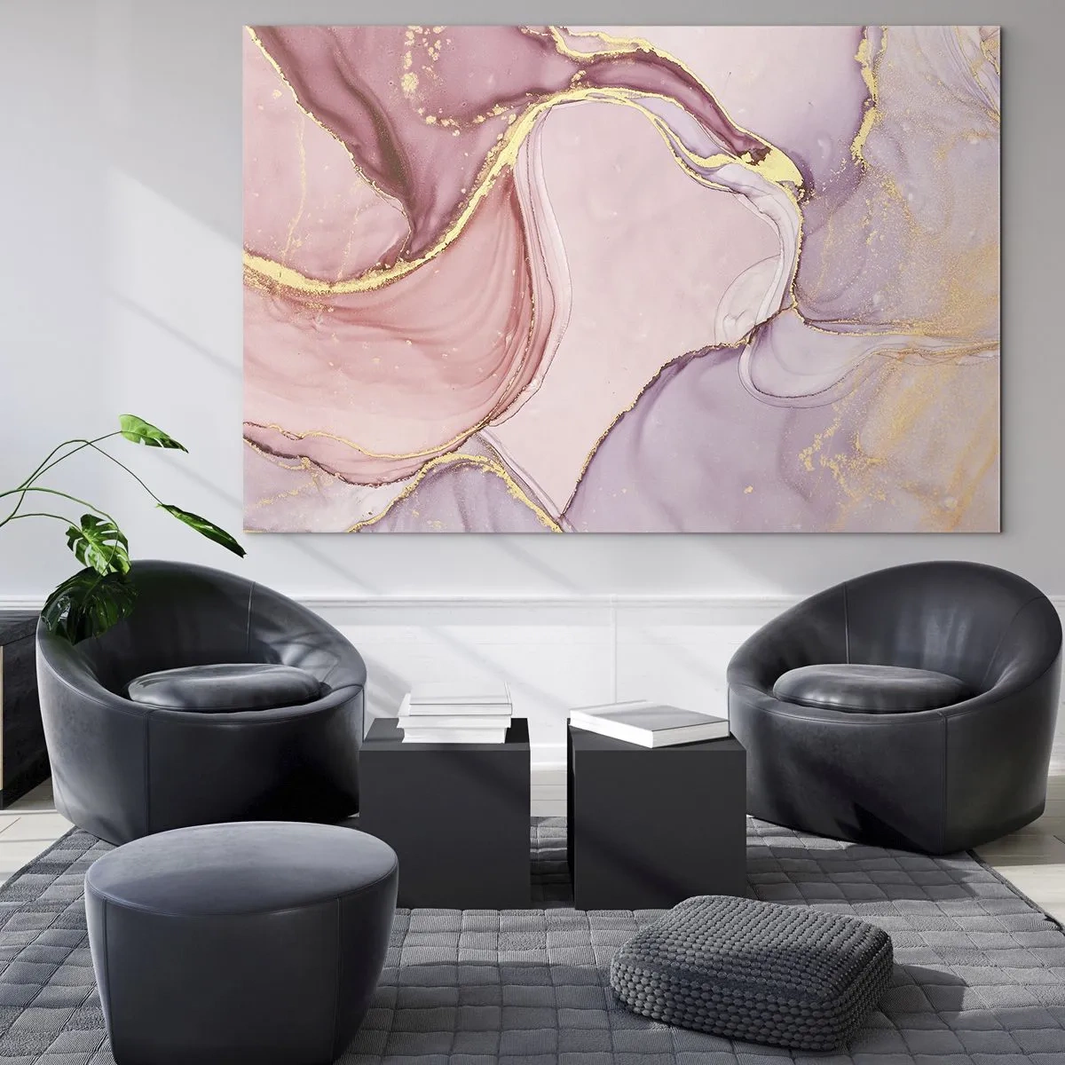 Üveg kép - A színek simogatása - 120x80 cm