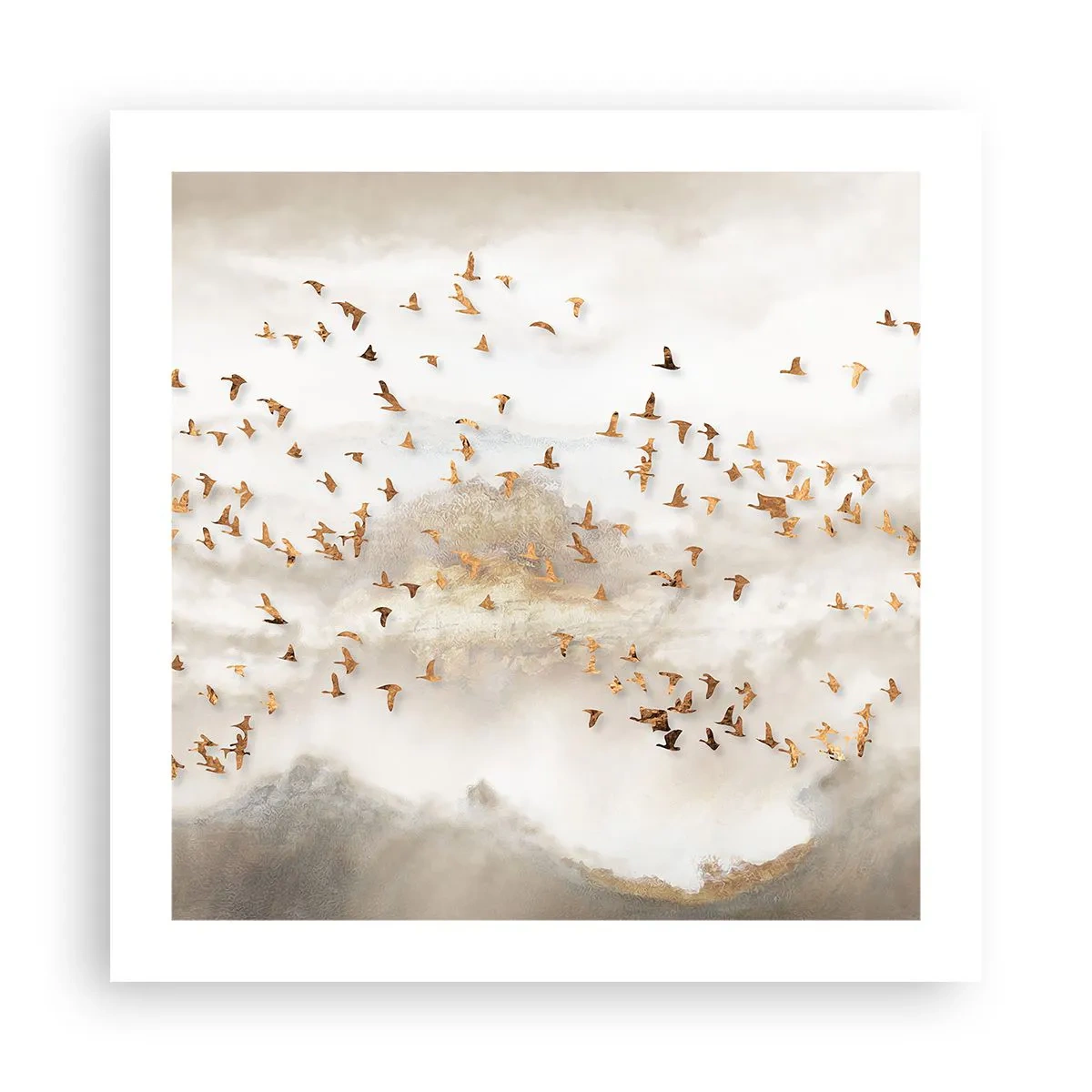 Poszter - Itt az idő... - 50x50 cm