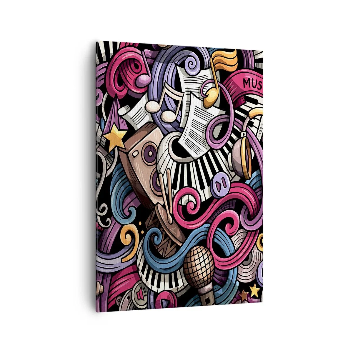 Vászonkép - Bonyolult dallam - 70x100 cm