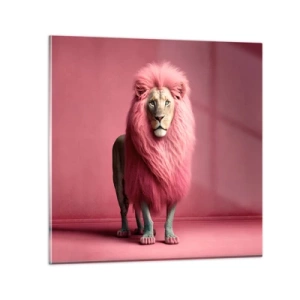 Üveg kép - És már nem félsz - 30x30 cm