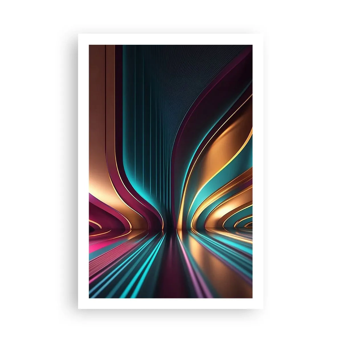 Poszter - A fény építészete - 61x91 cm