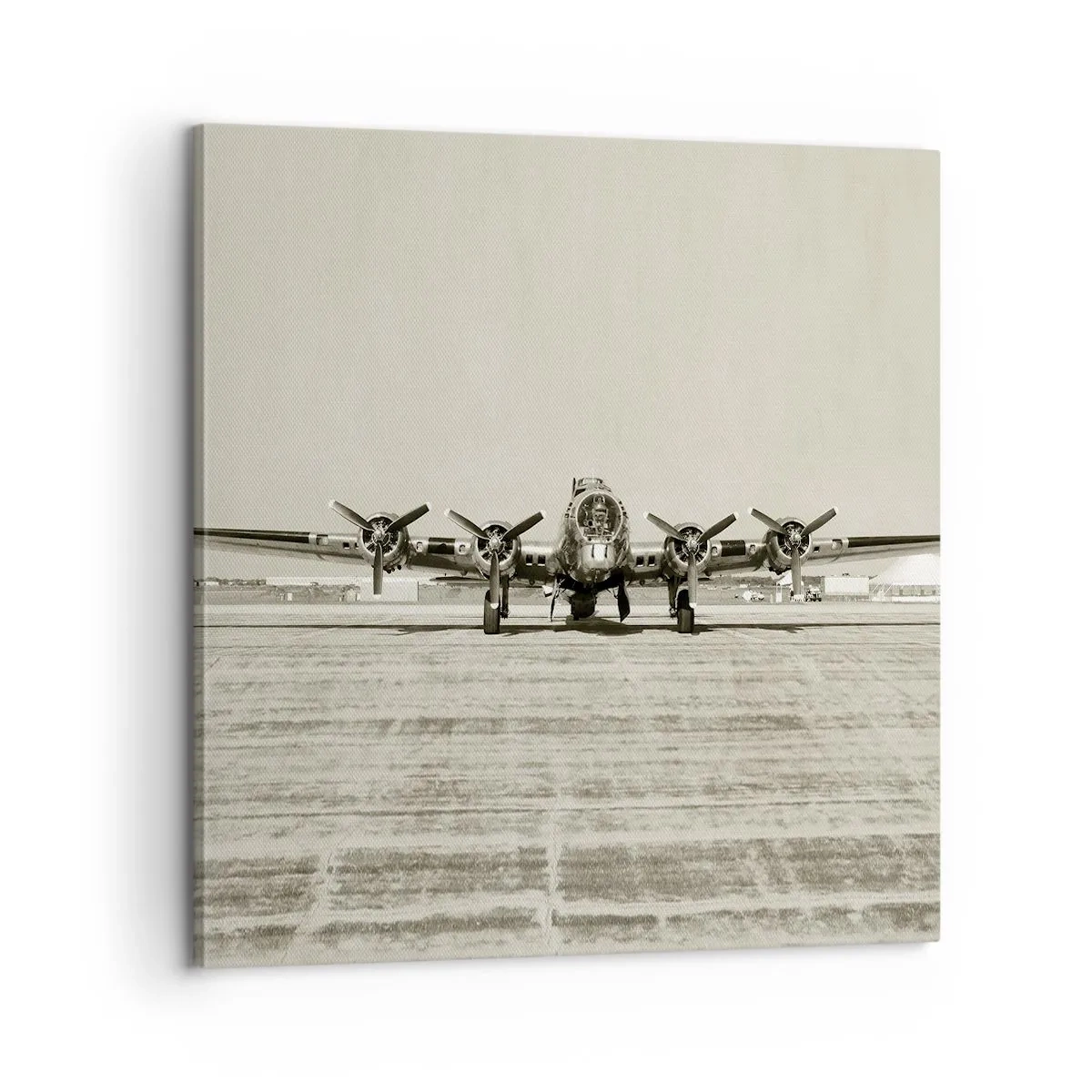 Vászonkép - Mint mindig készen - 60x60 cm