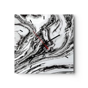 Falióra, Óra - Kezdetben káosz uralkodott - 30x30 cm