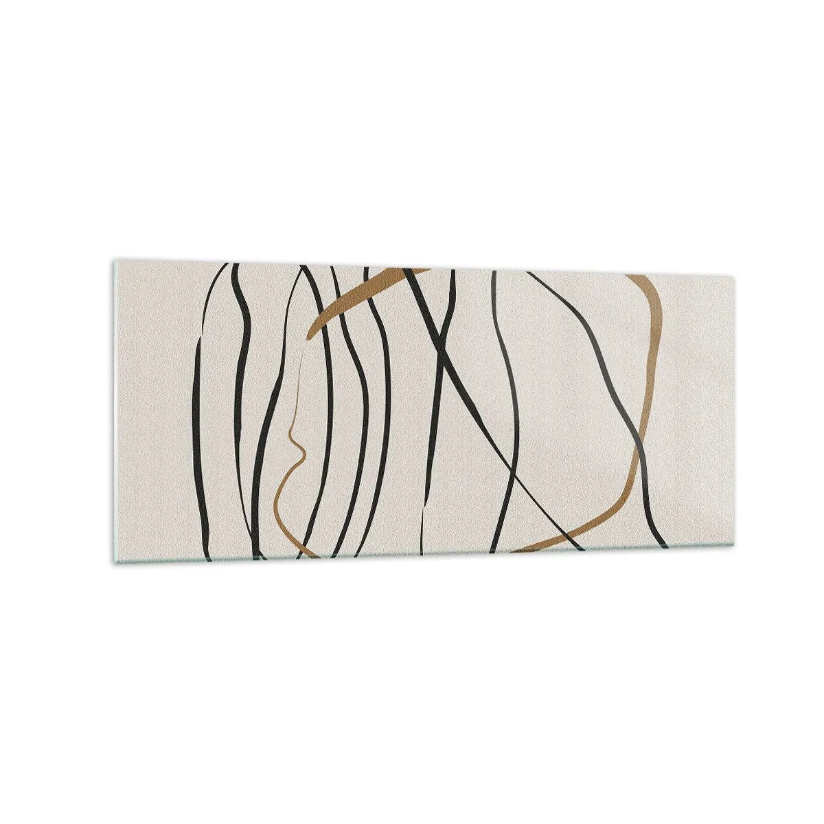 Üveg kép - Kompozíció - birtokló tánc - 120x50 cm