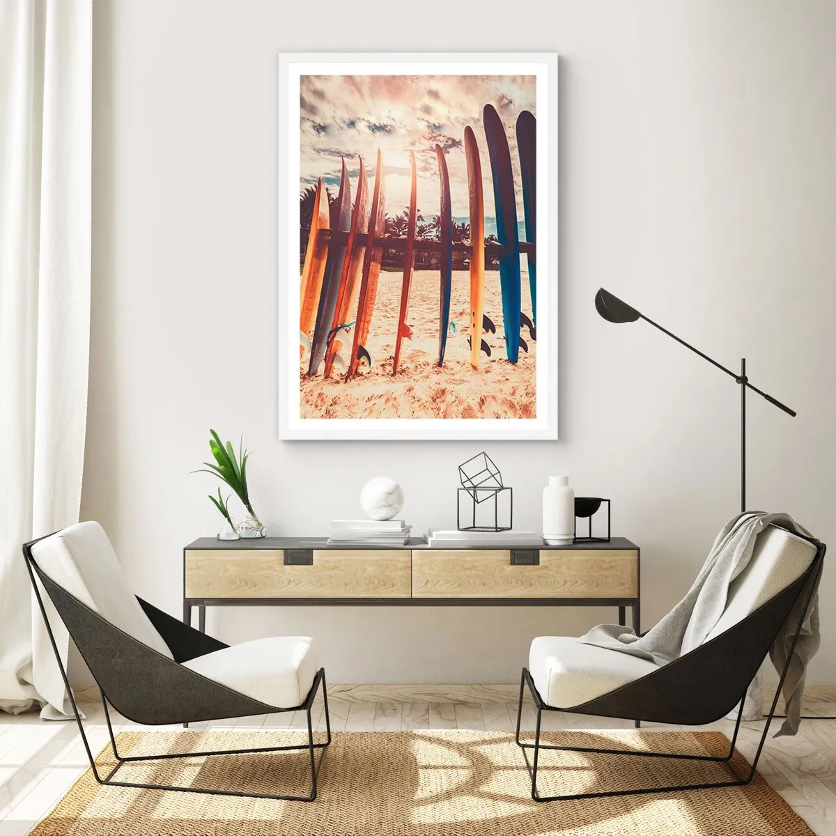 Poszter fekete keretben - Jó éjszakát, holnapig - 70x100 cm