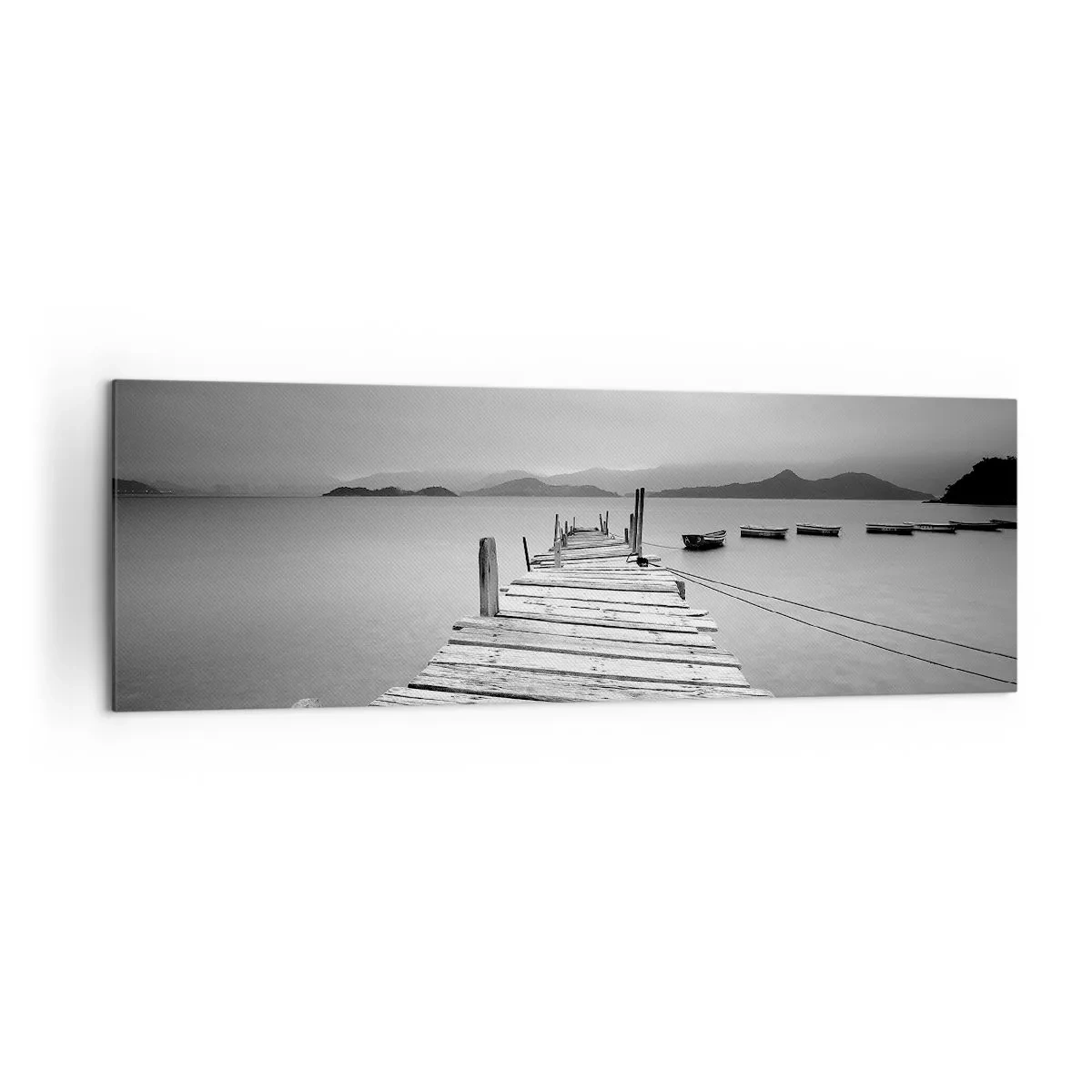 Vászonkép - Hegyeken és tengereken túl - 160x50 cm