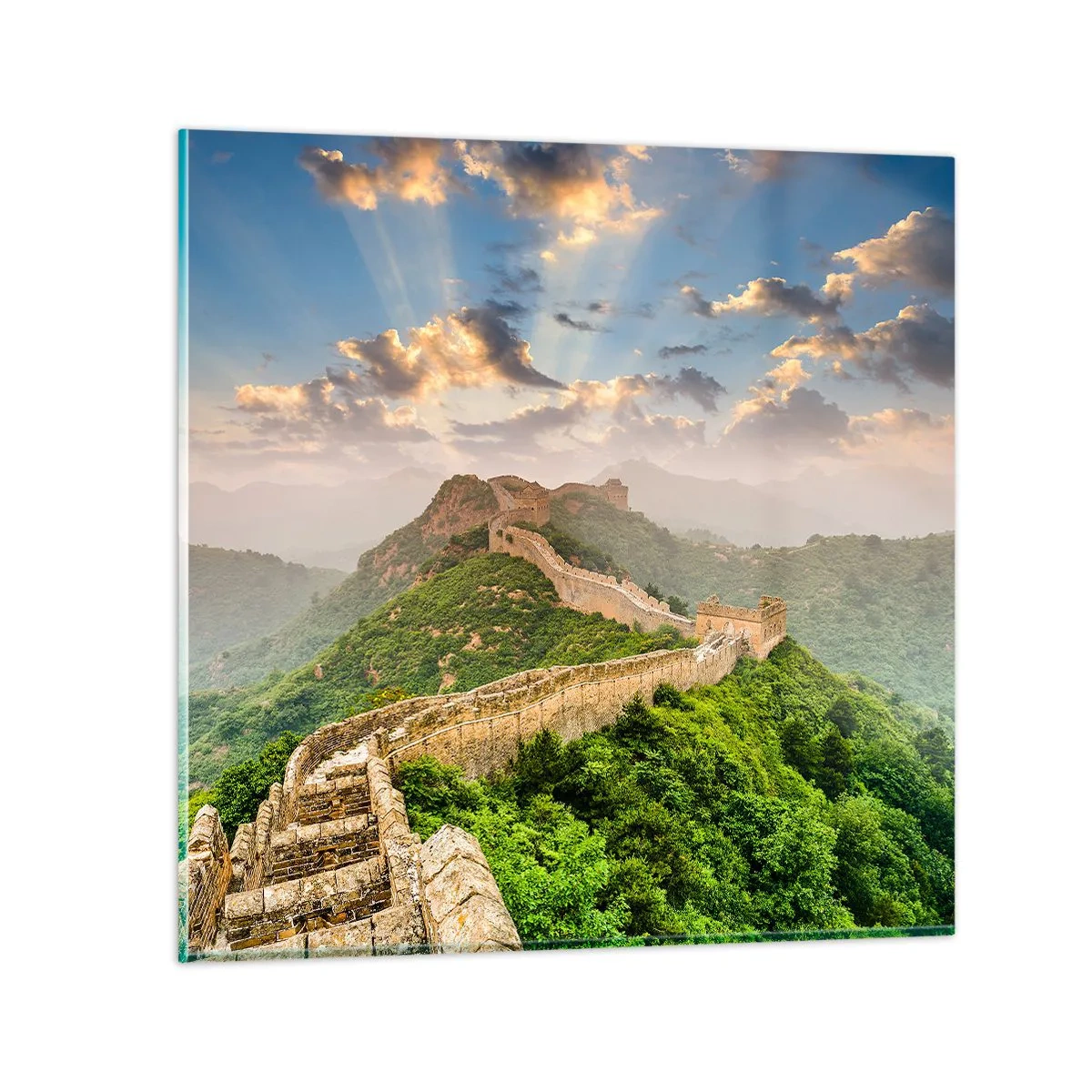 Üveg kép - Örökké tartó nagyság - 50x50 cm