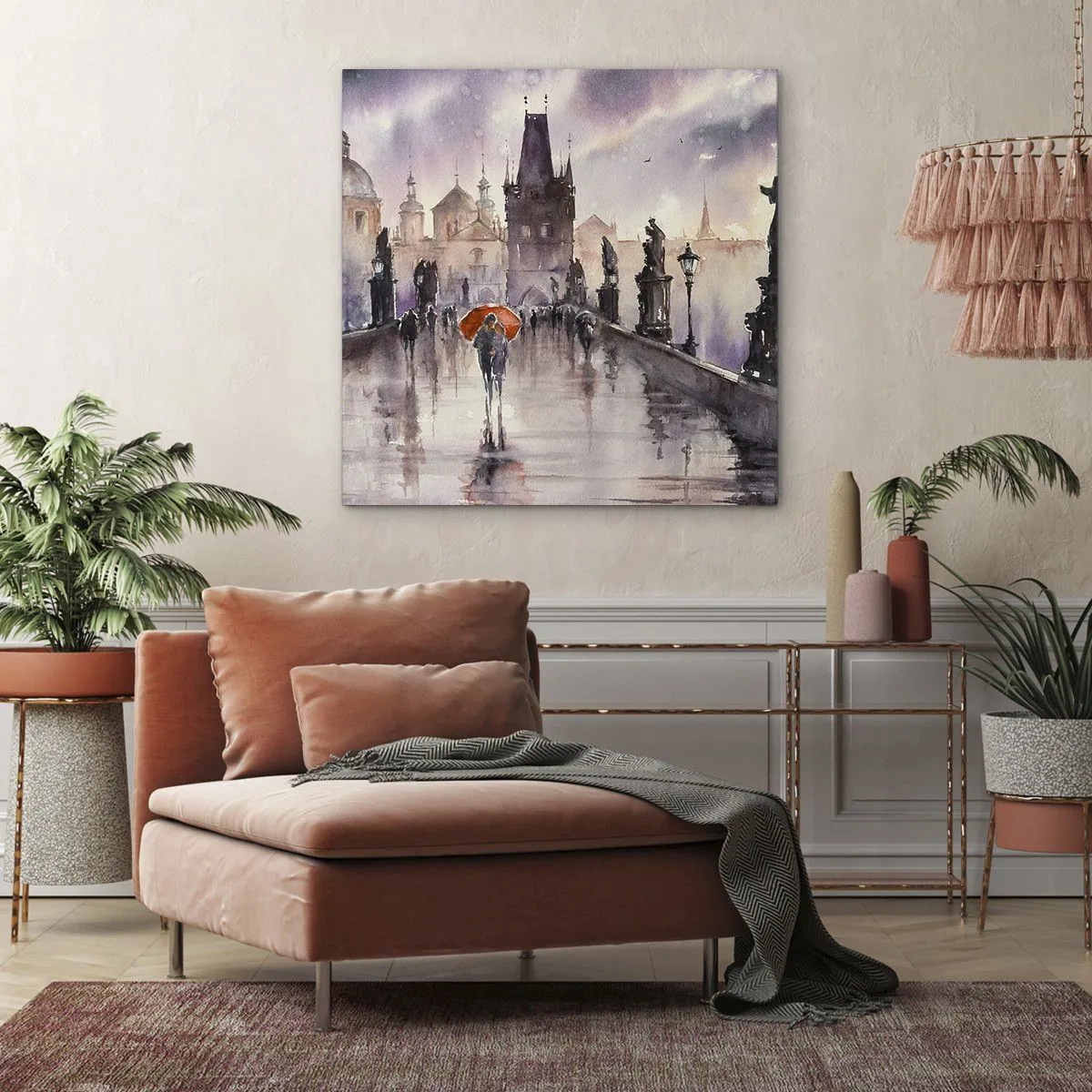 Vászonkép - Az emberek nem változnak - 40x40 cm