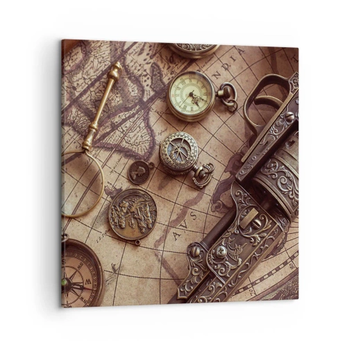 Vászonkép - Hív a kaland  - 50x50 cm