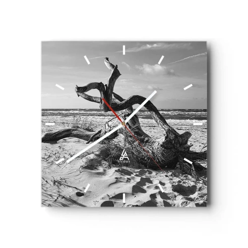 Falióra, Óra - Tengeri szobor - 40x40 cm