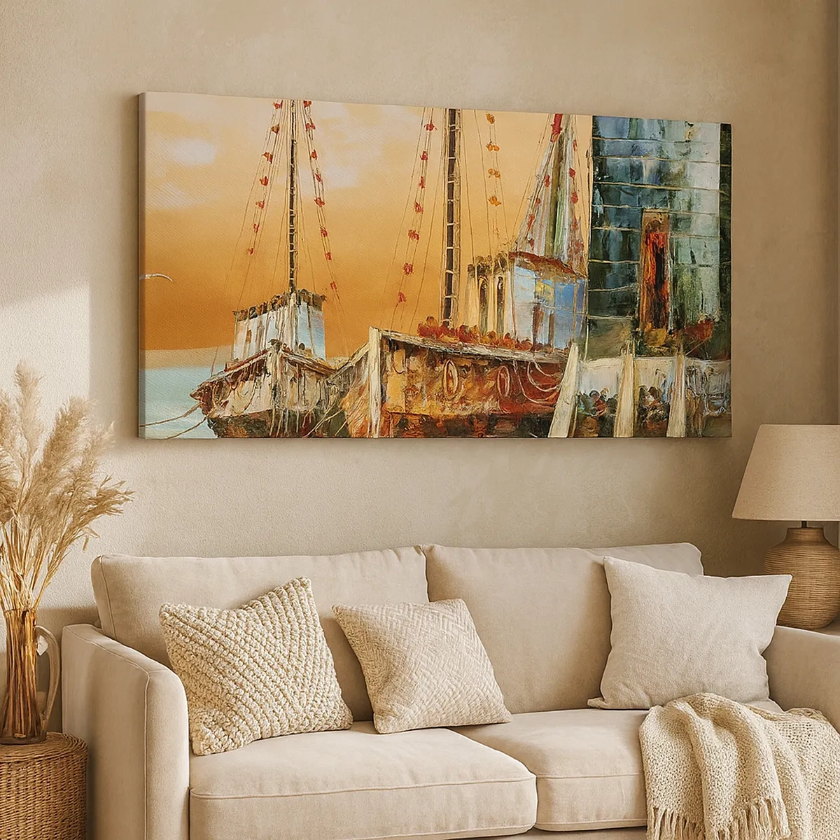 Vászonkép - Nyugodt visszatérés - 30x30 cm