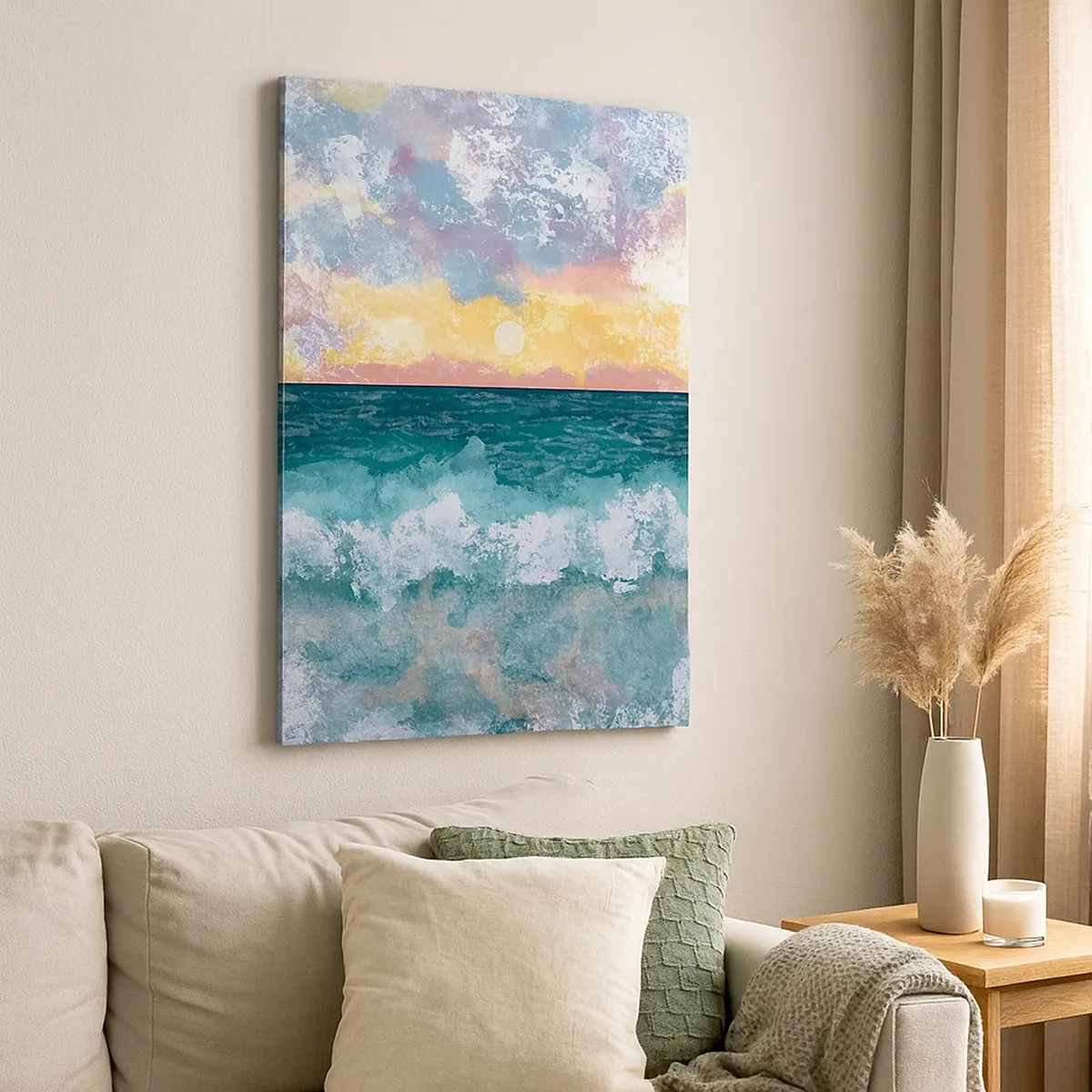 Vászonkép - Víz, fény, levegő - 50x70 cm