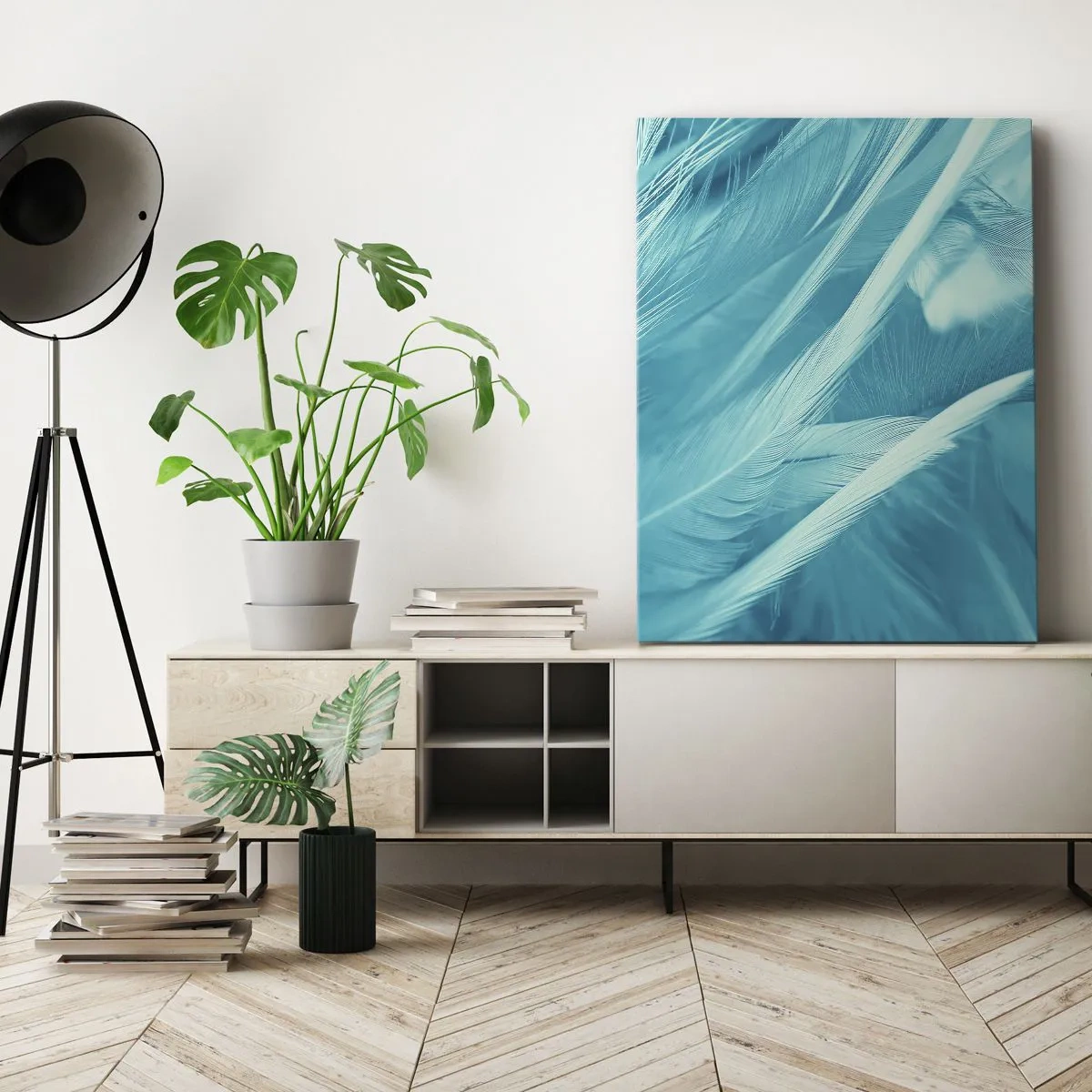 Vászonkép - Elmerülni a pehelyben - 45x80 cm