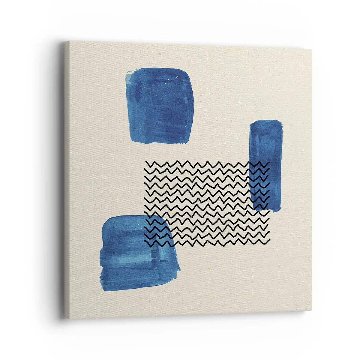 Vászonkép - Absztrakt kvartett - 40x40 cm