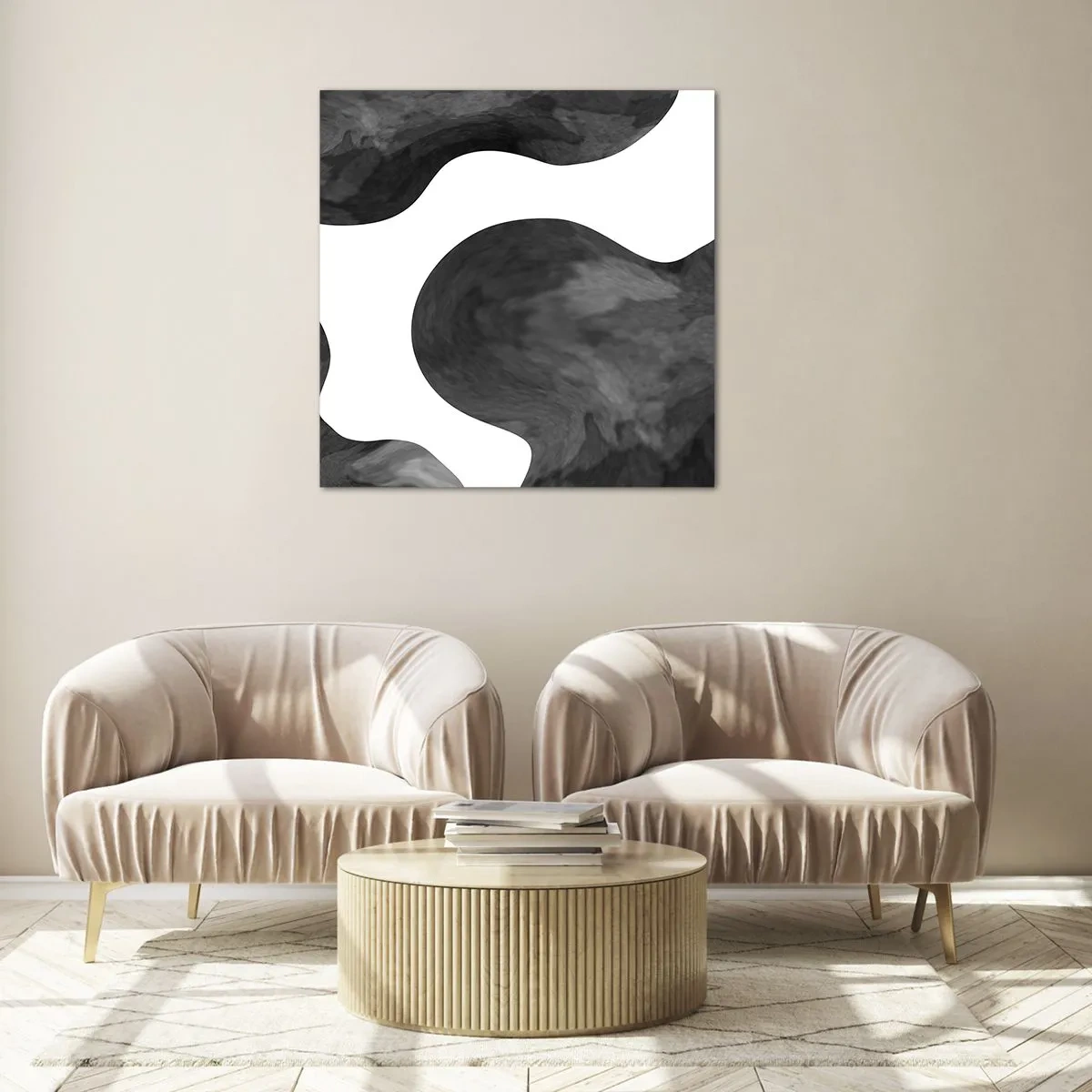 Üveg kép - A tejút - 70x70 cm