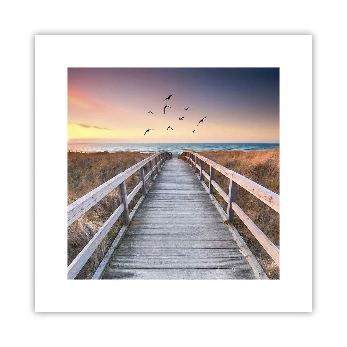 Poszter - Repülési tér - 30x30 cm