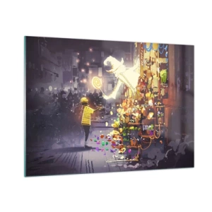 Üveg kép - A mágia létezik - 100x70 cm