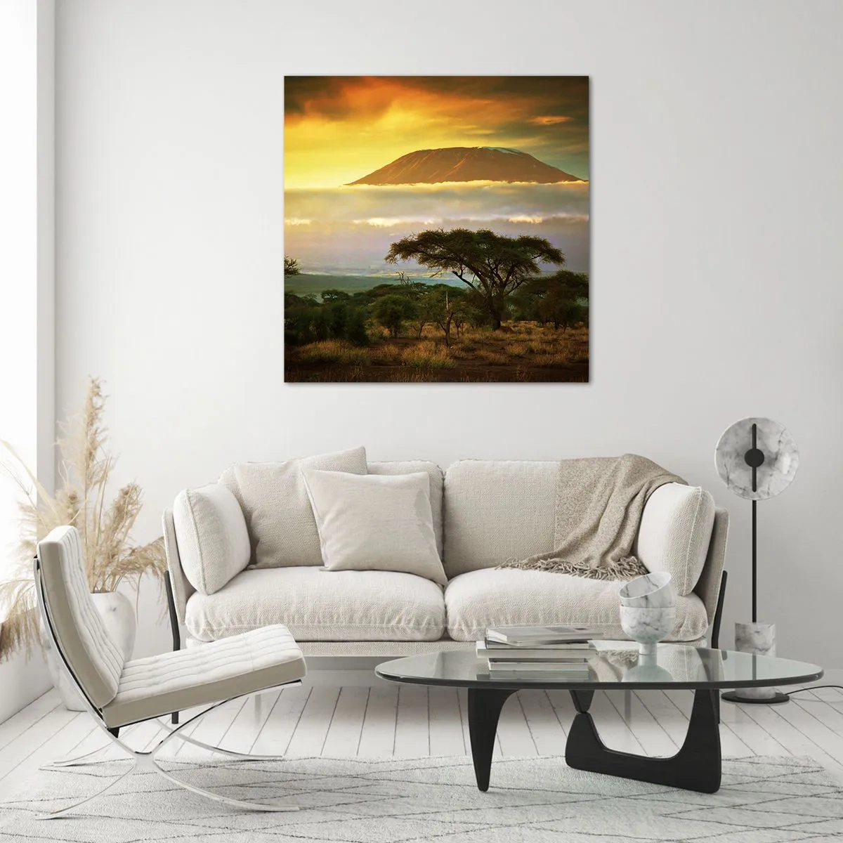 Üveg kép - Utazó álma - 70x70 cm