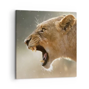 Vászonkép - Próbálj meg nem hallgatni - 50x50 cm