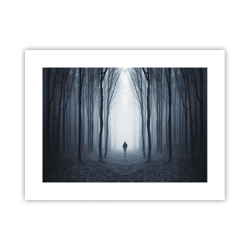 Poszter - És minden egyszerű és világos - 40x30 cm