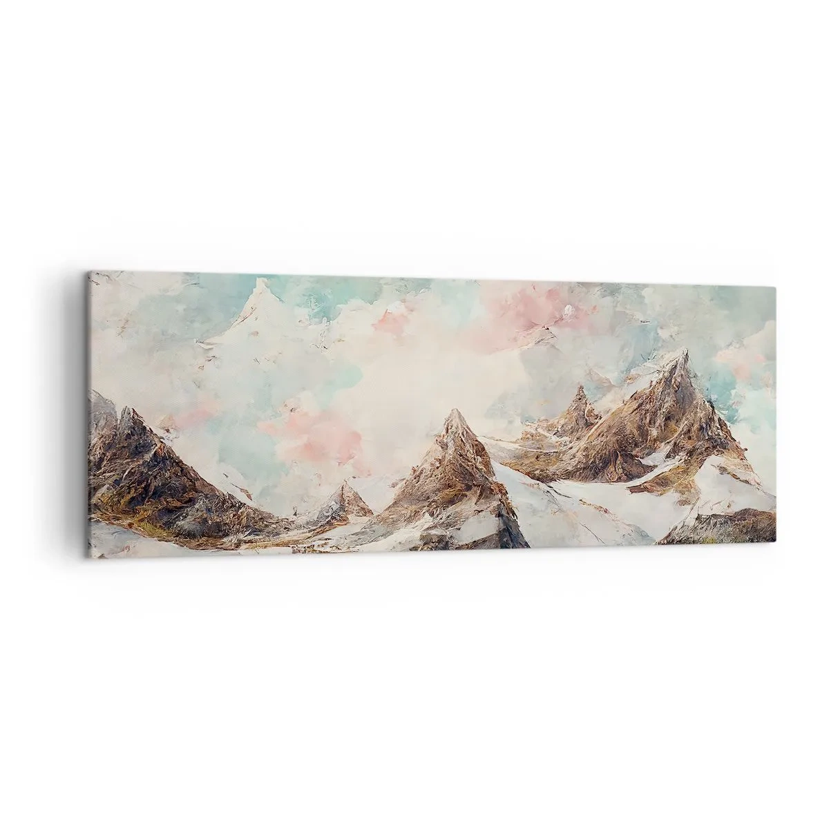 Vászonkép - Sziklás pengék - 140x50 cm