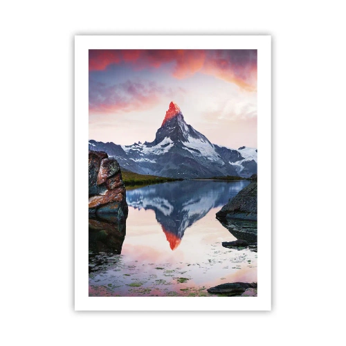 Poszter - A hegyek szíve forró - 50x70 cm