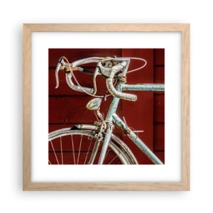 Poszter világos tölgy keretben - Győzelemre teremtve - 30x30 cm