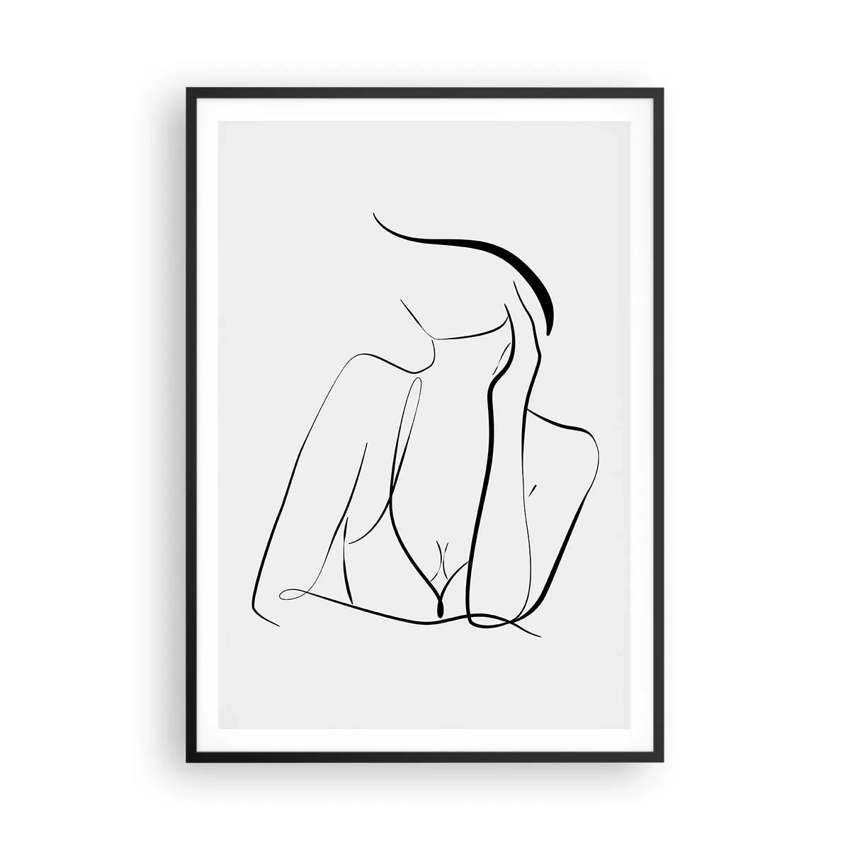 Poszter fehér keretben - Az álmok hullámán - 70x100 cm