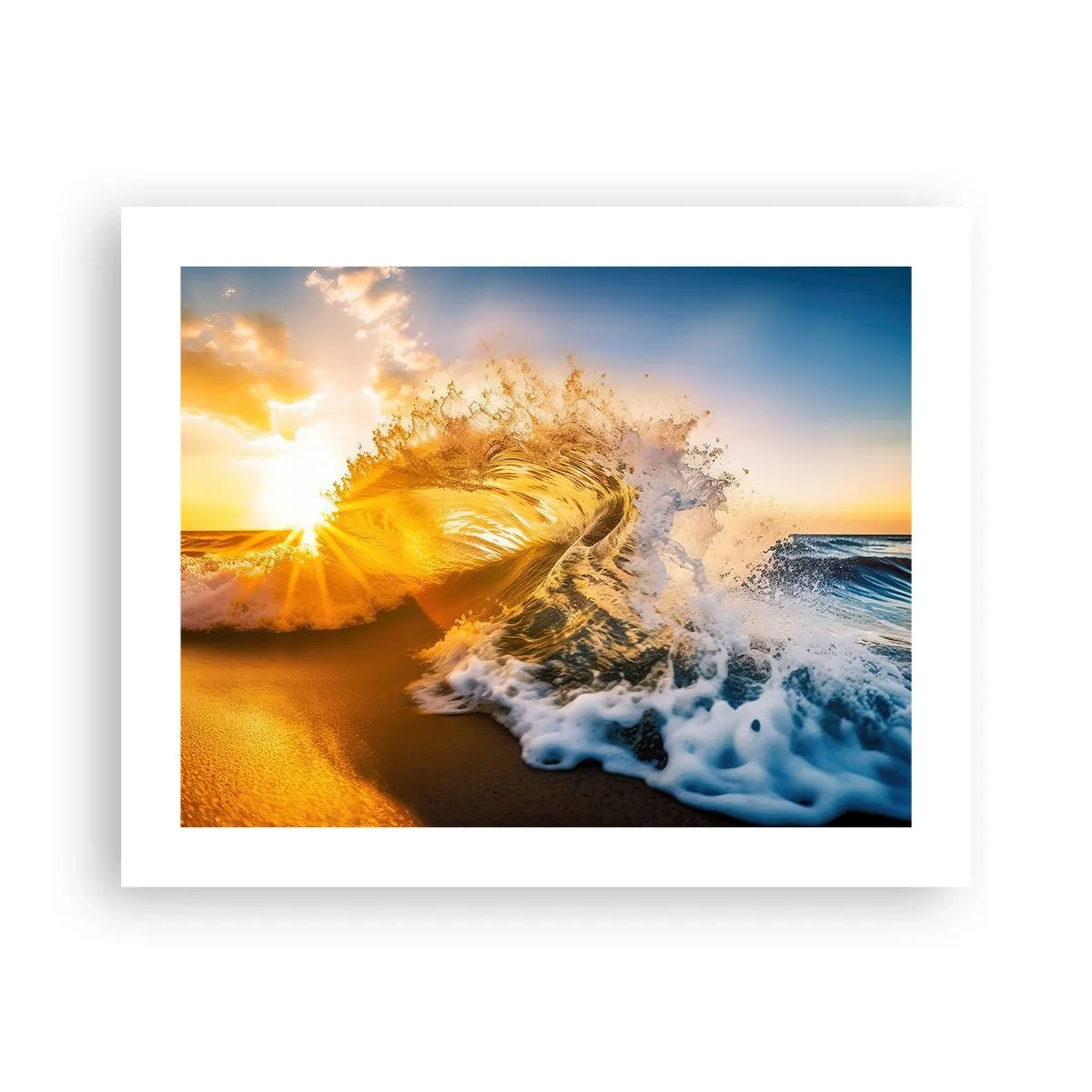 Poszter - Játék a homokban - 50x40 cm